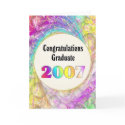 Congratulations Graduate 2007 cards
