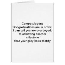 congratulations! greeting card
