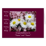 Congratulations! Having a Baby Shower Invitations
