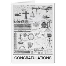 Congratulations Land Surveyor Greeting Cards