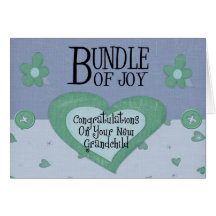 Congratulations New Grandparent Card
