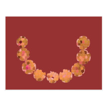 Congratulations:  Offering Garlands Post Cards