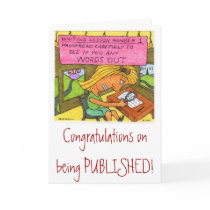 Congratulations on Publication!