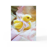 Congratulations on the arrival of your new baby card
