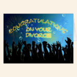 Congratulations on your divorce cards