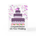 Congratulations On Your Wedding cards