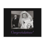 Congratulations On Your Wedding! Joke Ink postcards