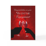 Congratulations Valentine's Day Engagement cards