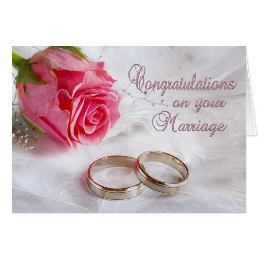 Congratulations Wedding Marriage Cards