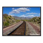 Congress Arizona Railroad Post Card