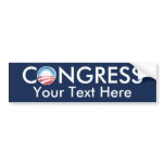Congress: Create Your Own bumper stickers