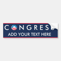 Congress: Create Your Own Bumper Stickers