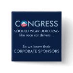 Congress Needs Uniforms Pin