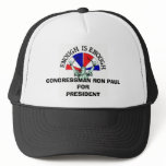 CONGRESSMAN RON PAUL FOR PRESIDENT hats