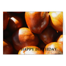 Conkers HAPPY BIRTHDAY Card