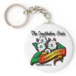 Conn Mountain Laurel Constitution State keychains
