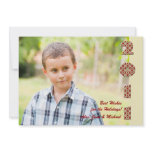 Connect Four - Photo Holiday Card invitations