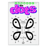 CONNECT THE DOTS BUTTERFLY cards