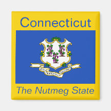 Connecticut Flag Magnet