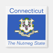 Connecticut Flag Magnet