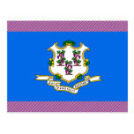 Connecticut Flag Post Card
