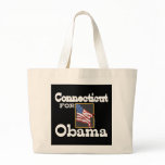 Connecticut for Obama Tote Bag