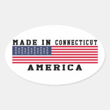 Connecticut Made In Designs Sticker