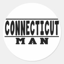 Connecticut Man Designs Round Stickers