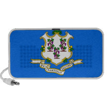 Connecticut State Flag iPhone Speaker