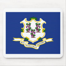 Connecticut State Flag Mouse Pad