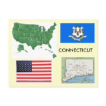 Connecticut, USA postcards