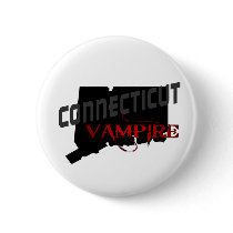 CONNECTICUT vampire Pinback Button