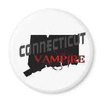 CONNECTICUT vampire Magnet