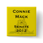 Connie Mack for Senate Tea-Party Button