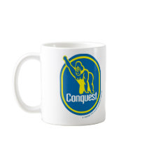 Conquest coffee mug