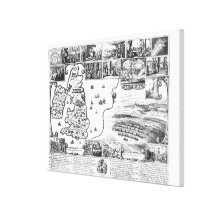 Conquests of Gustavus II Adolphus Gallery Wrapped Canvas