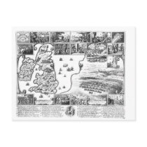 Conquests of Gustavus II Adolphus Post Cards