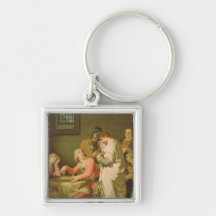 Conradin of Swabia and Friedrich of Baden Keychains