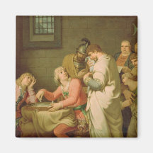 Conradin of Swabia and Friedrich of Baden Fridge Magnets