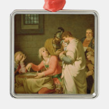 Conradin of Swabia and Friedrich of Baden Christmas Tree Ornaments
