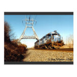 Conrail Engine 7741 at  Pencoyd PA Postcard