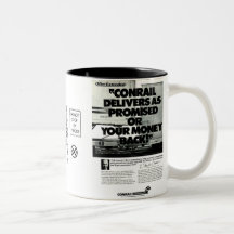 Conrail Trains Deliver As Promised 1984 Coffee Mug