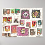 Conroy's cartoon posters