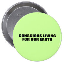 CONSCIOUS LIVING FOR OUR EARTH BUTTON