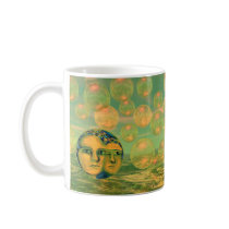 Consciousness – Gold and Green Awakening Coffee Mug