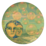 Consciousness – Gold and Green Awakening Plates
