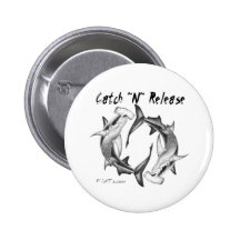 Conservation Collection by FishTs.com Pinback Button