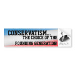 Conservatism bumper stickers