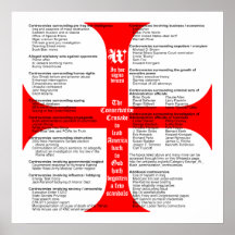 Conservative Crusade Scandals poster
