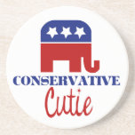 Conservative Cutie Coasters